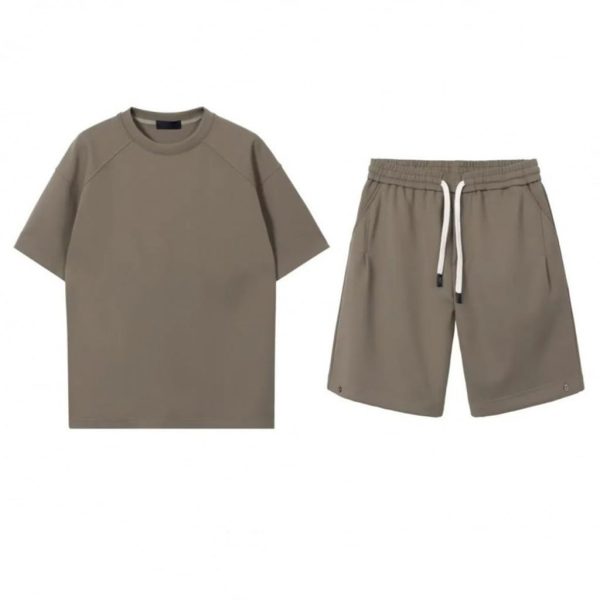 HBJWOV Leisure Sports Set Round Neck Loose Set