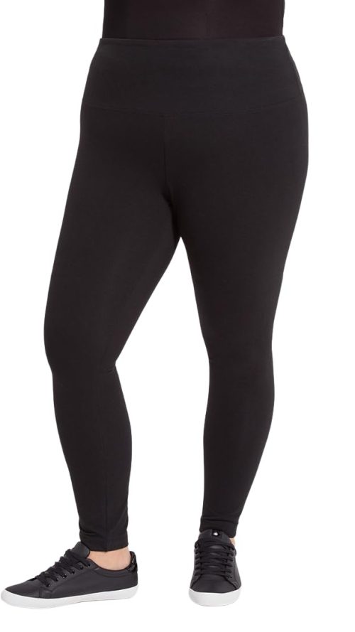 Cotton Leggings for Women - High Waisted Cotton Women’s Leggings – Butter Soft Tummy Control Leggings - Women’s Activewear