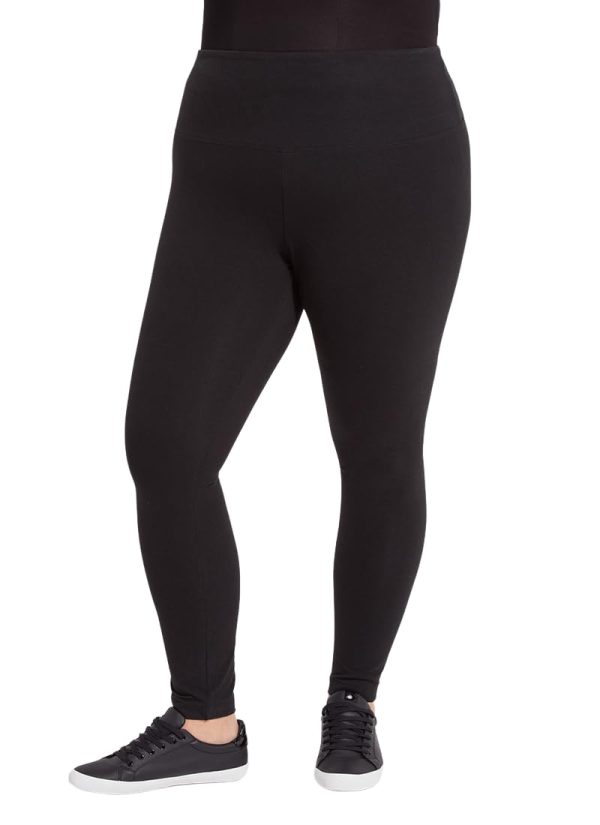 Cotton Leggings for Women - High Waisted Cotton Women’s Leggings – Butter Soft Tummy Control Leggings - Women’s Activewear