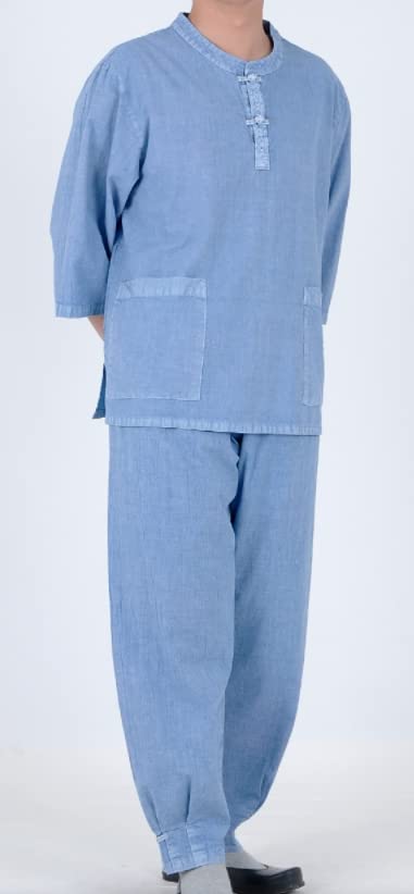 Men Women Cotton 100% Shirt or Pants Zen Meditation Clothing Yoga Clothing