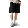 CSCDD American Shorts Black Men Candy Color Summer Kids Loose Casual Sports Five Pants