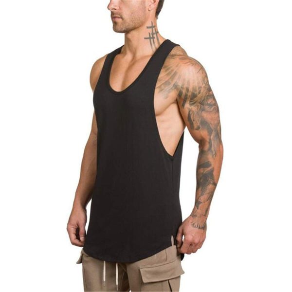 Men's Muscle Gym Workout Stringer Tank Tops Bodybuilding Fitness T-Shirts 1/2/3 Pack