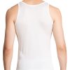 Men's Silk Tank Tops Sleeveless Pure Silk Undershirt Super Absorbent and Breathable Classic A Shirts