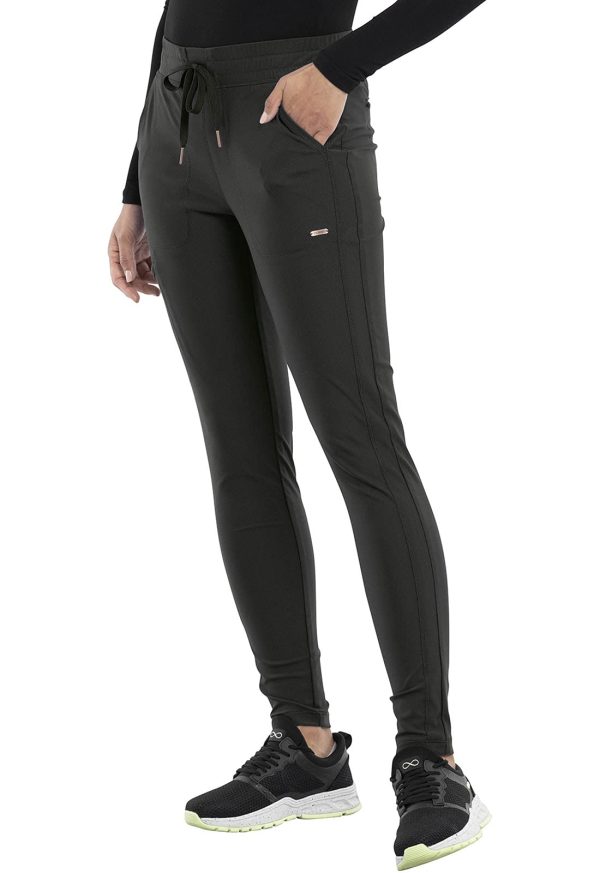 Women's Scrub Pant with 360° Stretch & Moisture Wicking Fabric - CK095