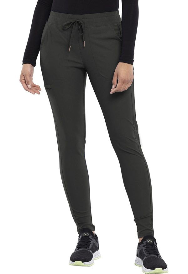 Women's Scrub Pant with 360° Stretch & Moisture Wicking Fabric - CK095