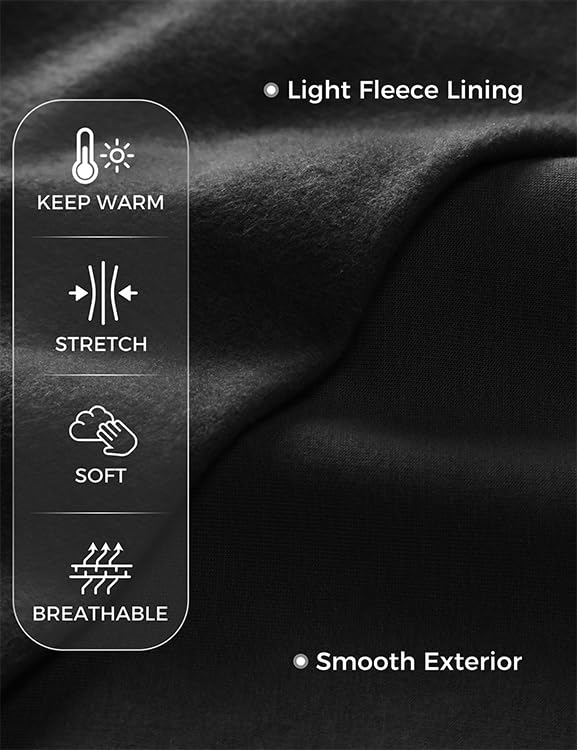 Mens Fleece Hoodies Basic Casual Hooded Sweatshirts Long Sleeve Pullover Workout Tops with Pocket