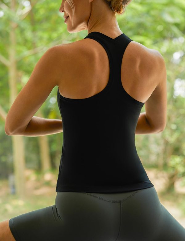 Women's Studio Essential Racerback Yoga Workout Tank Top