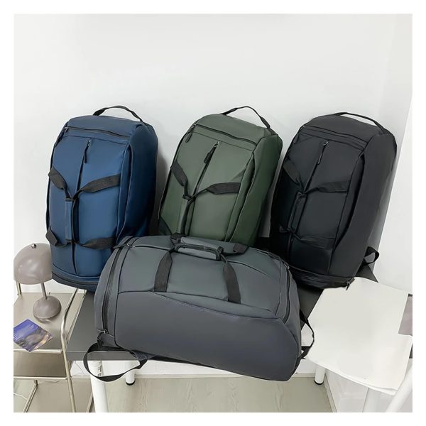 35L Gym Bag Yoga Fitness Duffel Backpack for Men Women Sport Bags with Shoes Pack Outdoor Camping Rucksack Travel Luggage