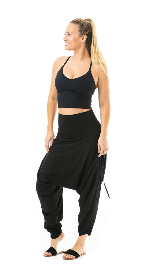 San Fran Harem Pants - Women's Bamboo Boho Yoga & Beach Pants With Pockets