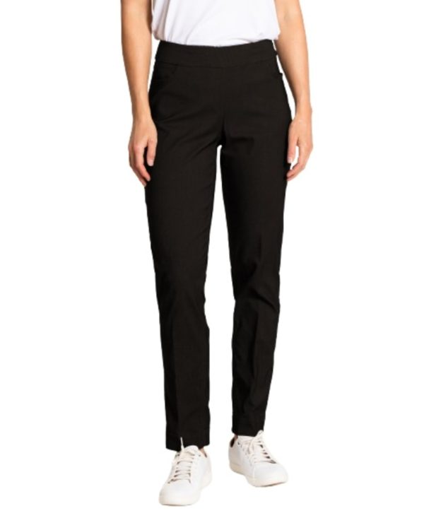 61HKJtn4TcL.jpg Womens Golf Apparel - Women's Regular Pull-On Straight-Leg Pant with Pockets
