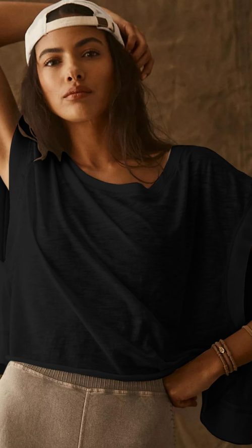 Women Short Sleeve Workout Shirts Open Back Tops Casual Yoga Y2k Athletic Gym Slouchy Crop Running Tees