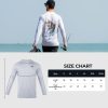 UPF 50 Fishing Shirts for Men, Long Sleeve Fishing Hiking Shirt, Breathable Moisture Wicking, Sun Shirts for Men
