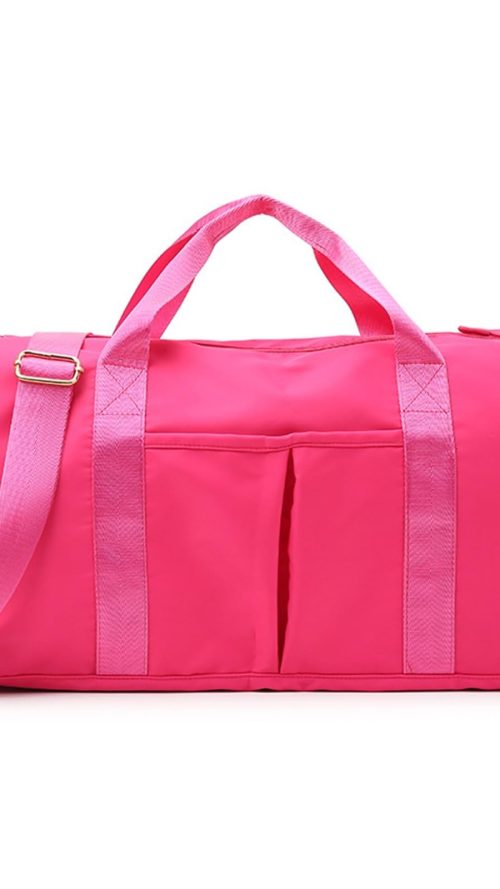 HBJWOV Dry and Wet Separation Women's Swimming Fitness bag Can Be Set Rod Luggage Large Capacity Leisure Yoga bag Travel bag
