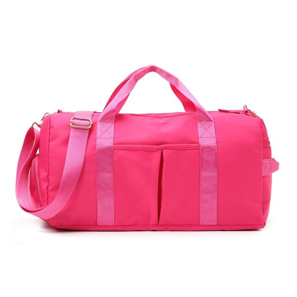 HBJWOV Dry and Wet Separation Women's Swimming Fitness bag Can Be Set Rod Luggage Large Capacity Leisure Yoga bag Travel bag