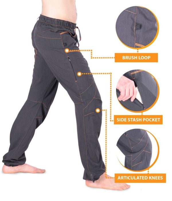 "Xlite Rock Climbing Bouldering and Yoga Pants. Lightweight Stretchy Trousers