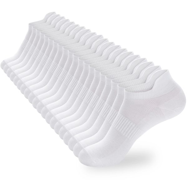 Ankle Socks Women's and Mens - 6/10 Pairs Low Cut Tab & No Show Athletics Running Socks