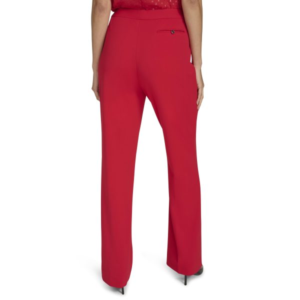 Straight-Leg Classic Business Casual Pants for Women