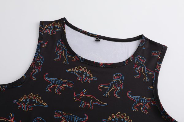 Tank Tops Men Graphic Tank Tops for Men Workout Tank Tops Summer Sleeveless Shirts for Men Sport T-Shirts