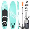 11' Premium Stand Up Paddle Board, Yoga Board with Durable SUP Accessories & Carry Bag | Wide Stance, Surf Control, Non-Slip
