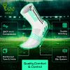 Lux Dual Grip Socks - Soccer Grip Socks for Men and Women. GripArray Performance & Comfort