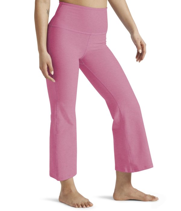 Spacedye Retro Cropped Pants for Women Offers Pull-On Style, Elasticized Waistband and Cropped Silhouette