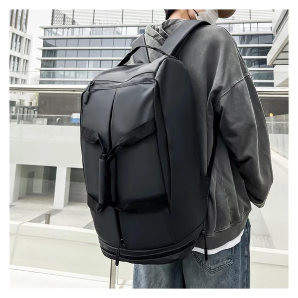 35L Gym Bag Yoga Fitness Duffel Backpack for Men Women Sport Bags with Shoes Pack Outdoor Camping Rucksack Travel Luggage