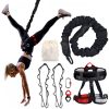 Bungee Fitness Set, Heavy Resistance Band Set, Professional 4D Yoga Bungee Rope Workout Equipment W/6 Sizes, for Home Gym