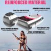 Inflatable Stand Up Paddle Board Premium SUP Accessories, Backpack, Wide Stance, Surf Control, Non-Slip Deck, Leash, Paddle and
