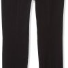 Women's Solid Supreme Stretch Dress Pants with Pull-on Waistband and Pockets, Durable Work Slacks, 30.5" Inseam
