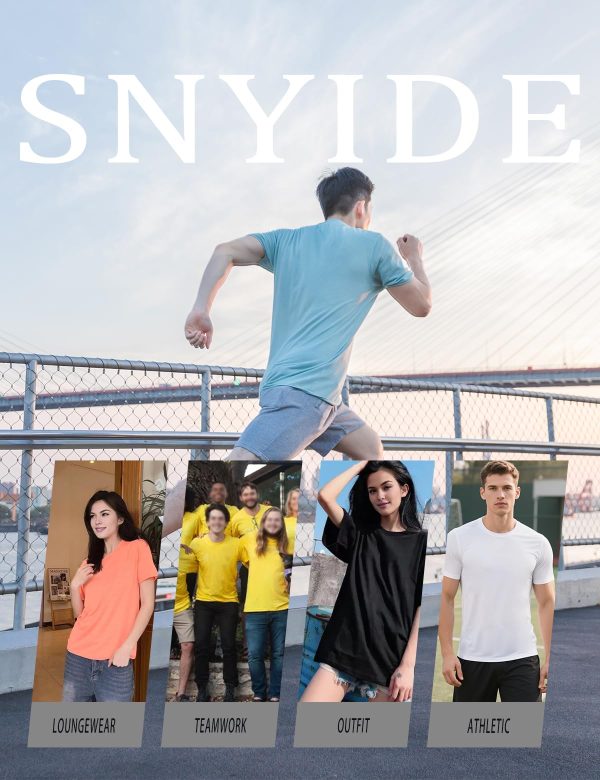 Men Short Sleeve Athletic Tshirt Womens Versatile Basics Essentials Tops Unisex Crewneck Running Shirts Pack of 2