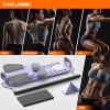 Pilates Board,Multifunctional Rebound Abdominal Board,Foldable Pilates Reformer Set,Ab Core Trainer Machine,Ab Board,Exercise