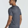 5 Pack: Men’s Short Sleeve Dry Fit Active Crew Neck T Shirt - Athletic Running Gym Workout Tee Tops