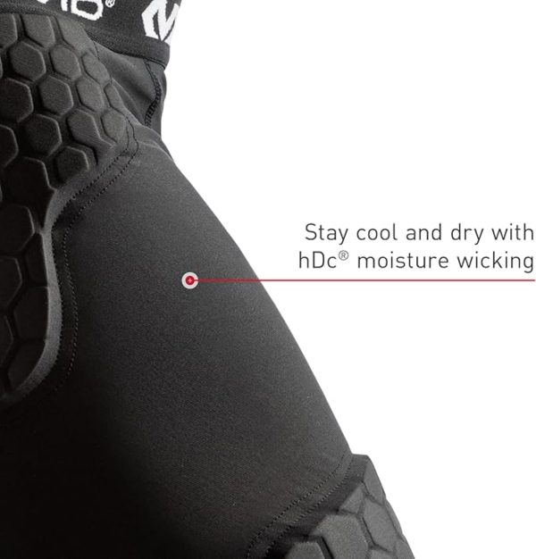 Men's Compression Shorts w/HEX Pads Dual-Density Tights w/Hip, Tailbone, Thigh Padding for w/Cup Pocket, Football