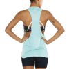 Women's Racerback High Neck Workout Athletic Yoga Muscle Tank Tops