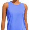 Ice Silk Workout Tank Tops for Women Cool-Dry Sleeveless Loose Fit Yoga Shirts Athletic Running Gym