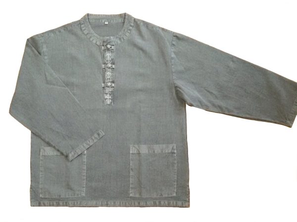 Men Women Cotton 100% Embroidery Shirt or Pants Zen Meditation Clothing