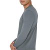 Men’s Dry Fit Soft Crew Neck Long Sleeve Shirt Fitted Top