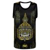 Tank Top Muay Thai Boxing Vest Top Workout Shirt Sleeveless Gym Fitness Training