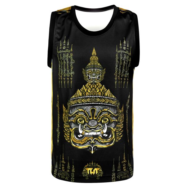 Tank Top Muay Thai Boxing Vest Top Workout Shirt Sleeveless Gym Fitness Training