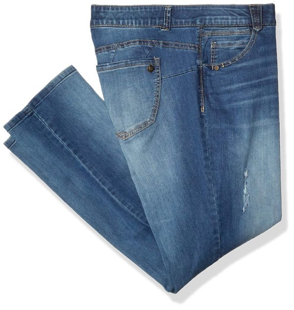 Women's Plus Size Ab Solution Straight Leg Jean