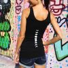 Organic Cotton Yoga Workout Tank Top Moon Phases Shirts Tops Tees Tanks for Women