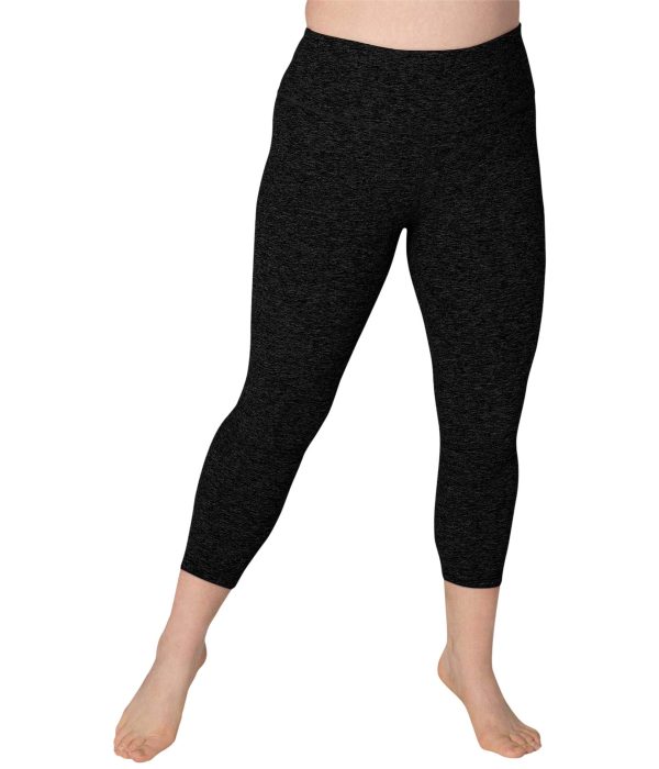 Women's Spacedye High-Waisted Capri Leggings