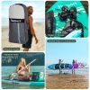 11' Premium Stand Up Paddle Board, Yoga Board with Durable SUP Accessories & Carry Bag | Wide Stance, Surf Control, Non-Slip