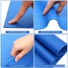 20 Pcs Yoga Mat Non Slip Exercise Workout Mat with Strap for Women Gym Fitness Home Supplies, 72 x 24 Inch