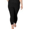 Women's Spacedye High-Waisted Capri Leggings