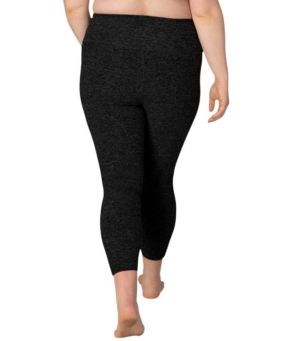Women's Spacedye High-Waisted Capri Leggings