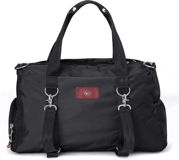 Gym Duffel Bag for Men or Women – Bag with Shoe, Laptop & Wet Compartment - Perfect Sports or Workout Shoulder Bag with Multiple