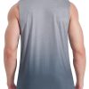 Men's Tank Tops Quick Dry Workout Muscle Sleeveless Shirts Summer Gym Athletic Shirt for Swim Beach Running