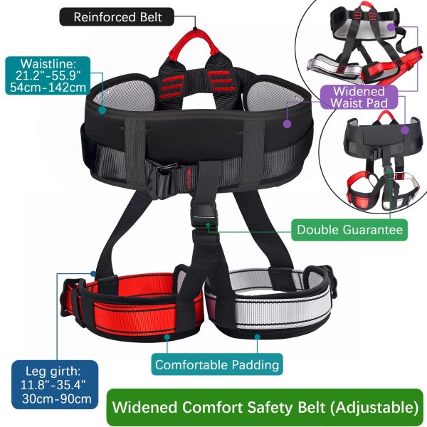 Bungee Fitness Set, Heavy Resistance Band Set, Professional 4D Yoga Bungee Rope Workout Equipment W/6 Sizes, for Home Gym