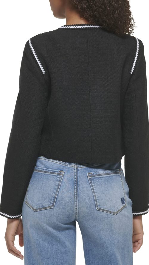 Women's Tweed Long Sleeve Everyday Fashion Sport Jacket